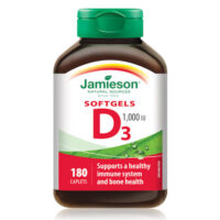 JAMIESON VITAMIN D3 1000 IU KAPSULE A180