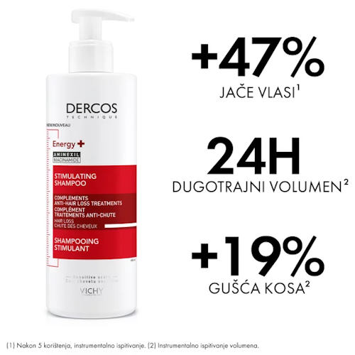 VICHY DERCOS ENERGY ŠAMPON