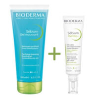 BIODERMA SEBIUM KERATO+ KREMA 30ML + SEBIUM PJENUŠAVI GEL 200ML