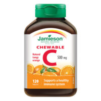 JAMIESON VITAMIN C 500MG TABLETE ZA ŽVAKANJE A120