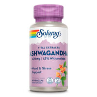 ASHWAGANDHA KAPSULE A60 SOLARAY