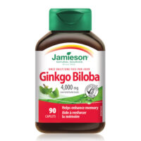 JAMIESON GINKGO BILOBA 4000MG TABLETE A90 