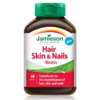 JAMIESON HAIR SKIN NAILS & BIOTIN TABLETE A60