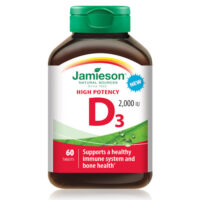 JAMIESON VITAMIN D 2000 IU TABLETE A60