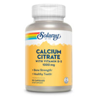 SOLARAY CALCIUM CITRATE 1000MG + D3 KAPSULE A90