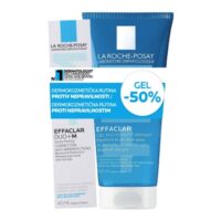 LA ROCHE POSAY EFFACLAR GEL 50ML+ EFFACLAR DUO+M 40ML PROMO