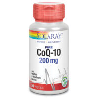 COQ-10 PURE 200MG KAPSULE A30 SOLARAY