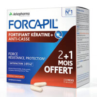 ARKOPHARMA FORCAPIL FORTIFIANT KERATINE+ KAPSULE 2+1 GRATIS